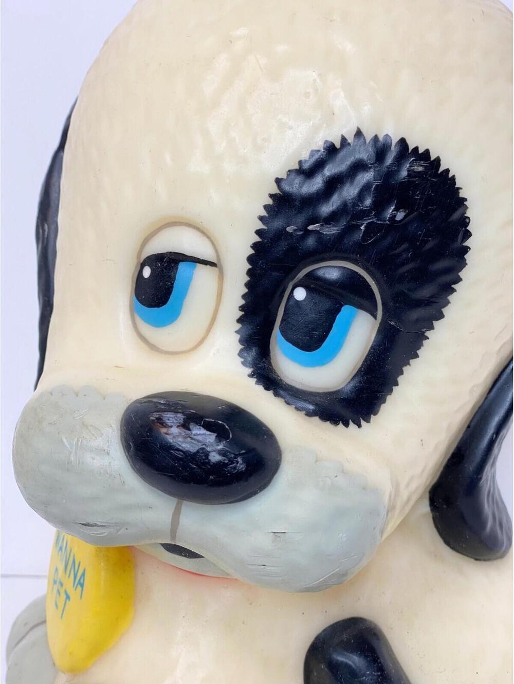 WICKS'N'STICKS WANNA PET Dog Large Candle Vintage 1984
